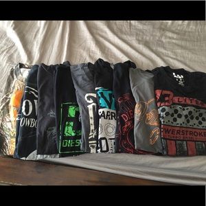 Bulk medium diesel truck themed T-shirt’s